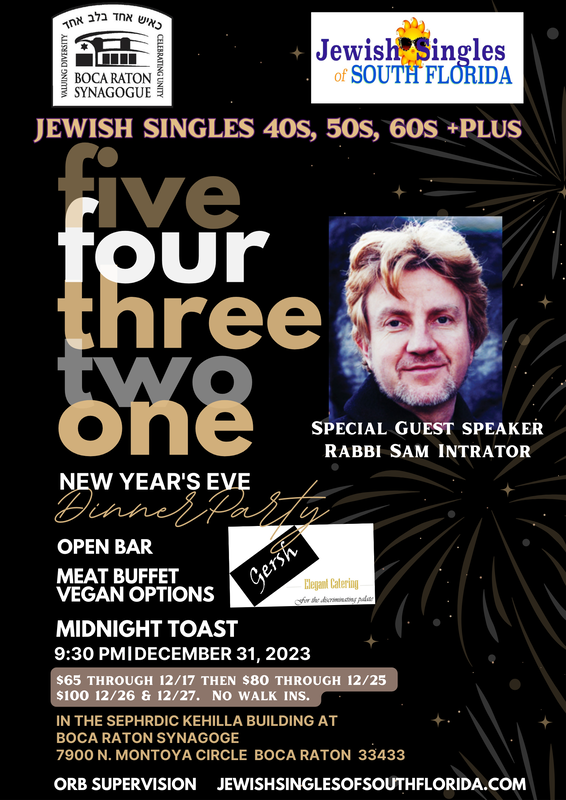 Jewish Singles Welcome 2024
